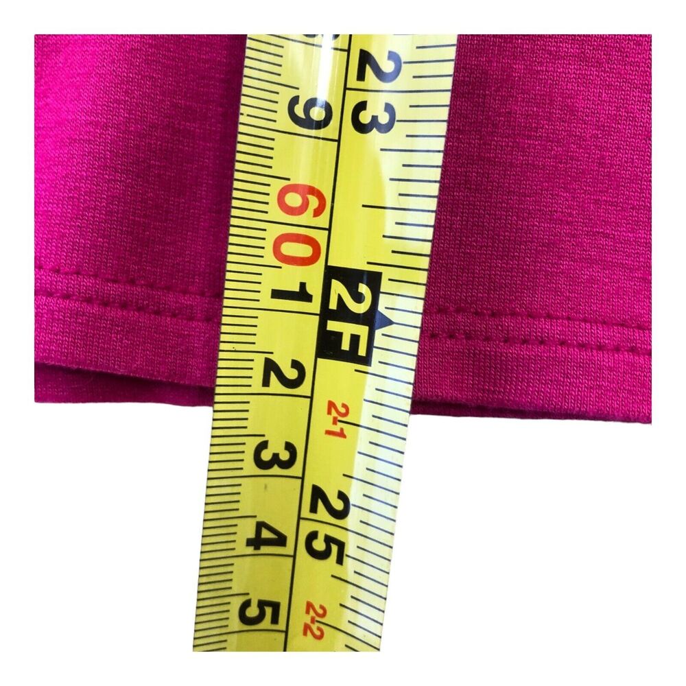 Trina Turk Sexy Fuschia Pink Deep V-Neck Halter Top with Open Back‎ Size Medium - Picture 9 of 10